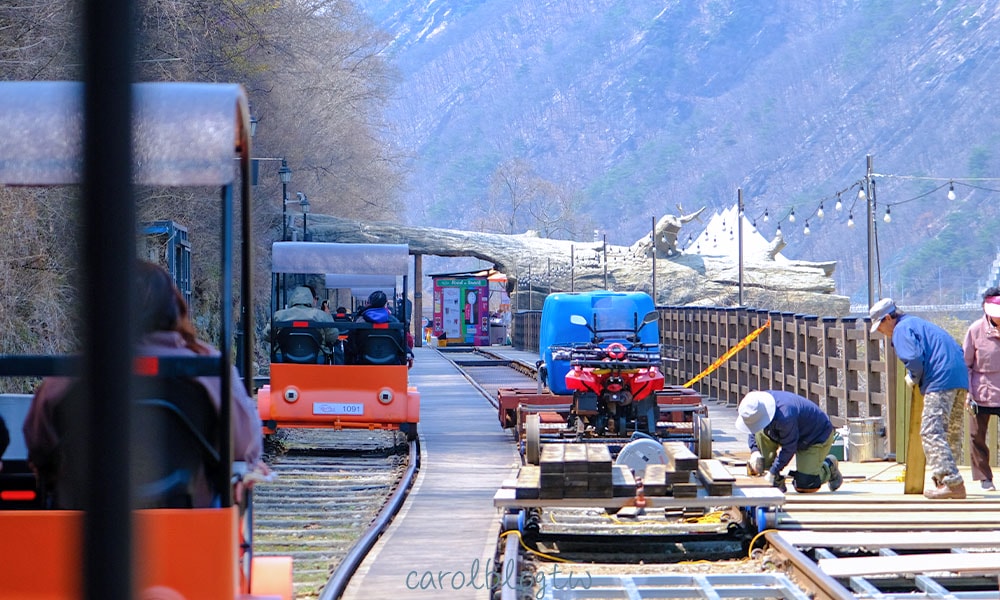 江村鐵道自行車轉乘浪漫列車