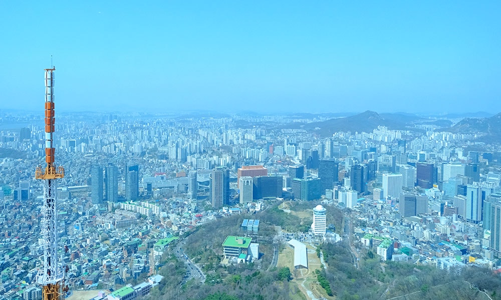 首爾塔風景