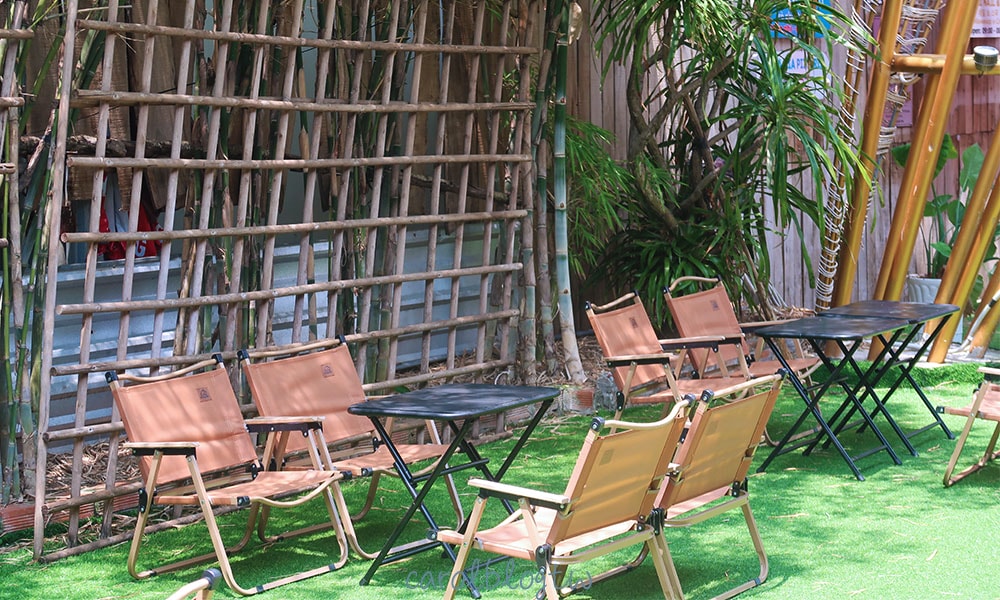 CAFE GREEN室外座位區