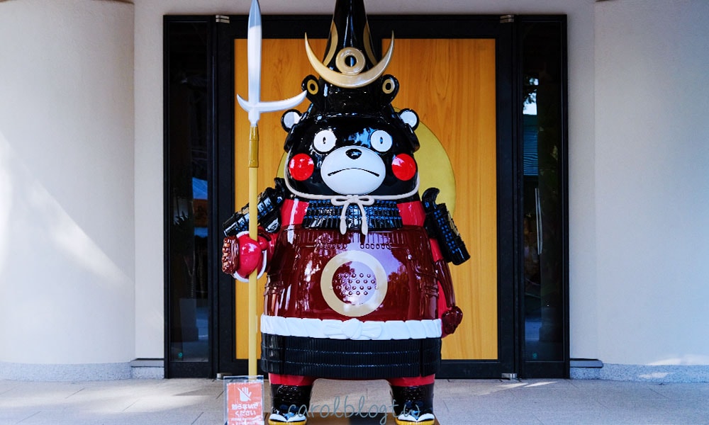 加藤神社 穿盔甲的熊本熊