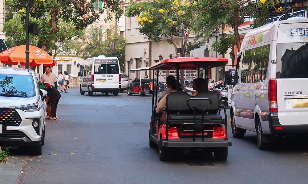 日落小鎮交通工具TukTuk嘟嘟車