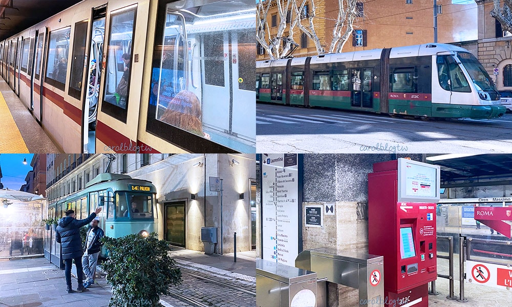 Read more about the article 【羅馬交通攻略】3種交通工具票價/信用卡搭車/一日券多日券方案