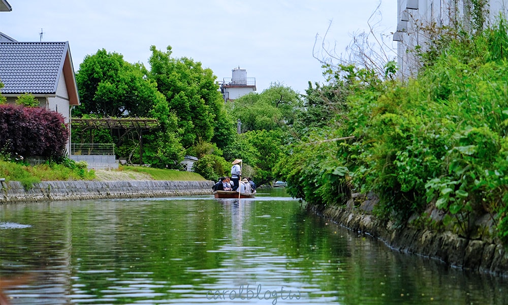 柳川運河的風景