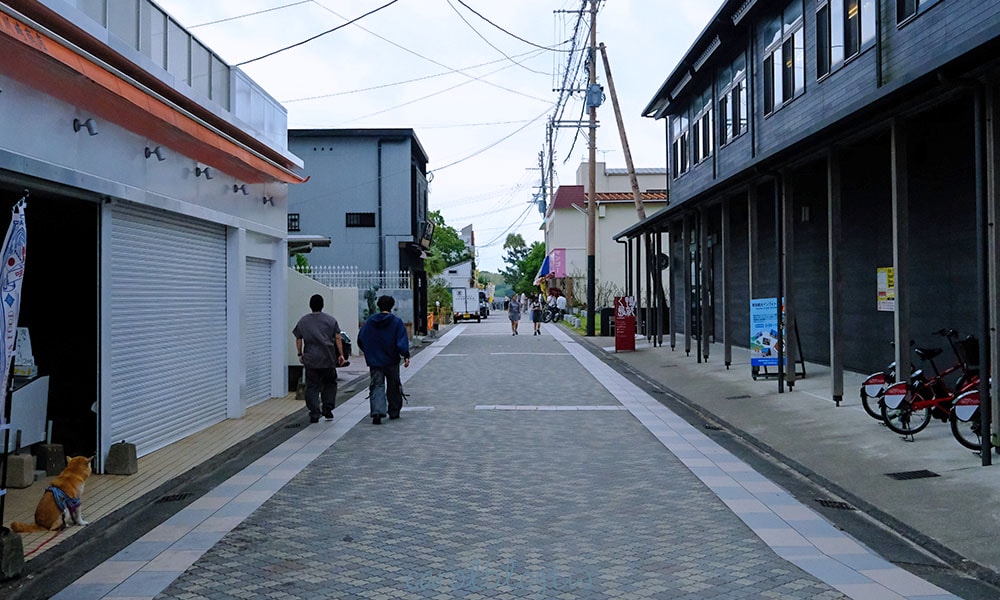 青島神社參道商店街