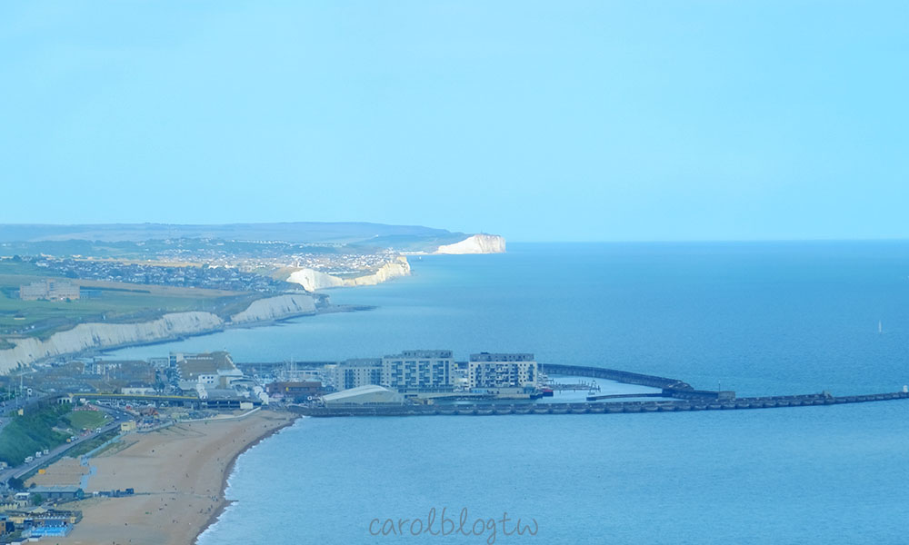 在brighton i360看七姊妹崖