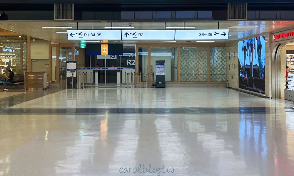 金浦機場登機口