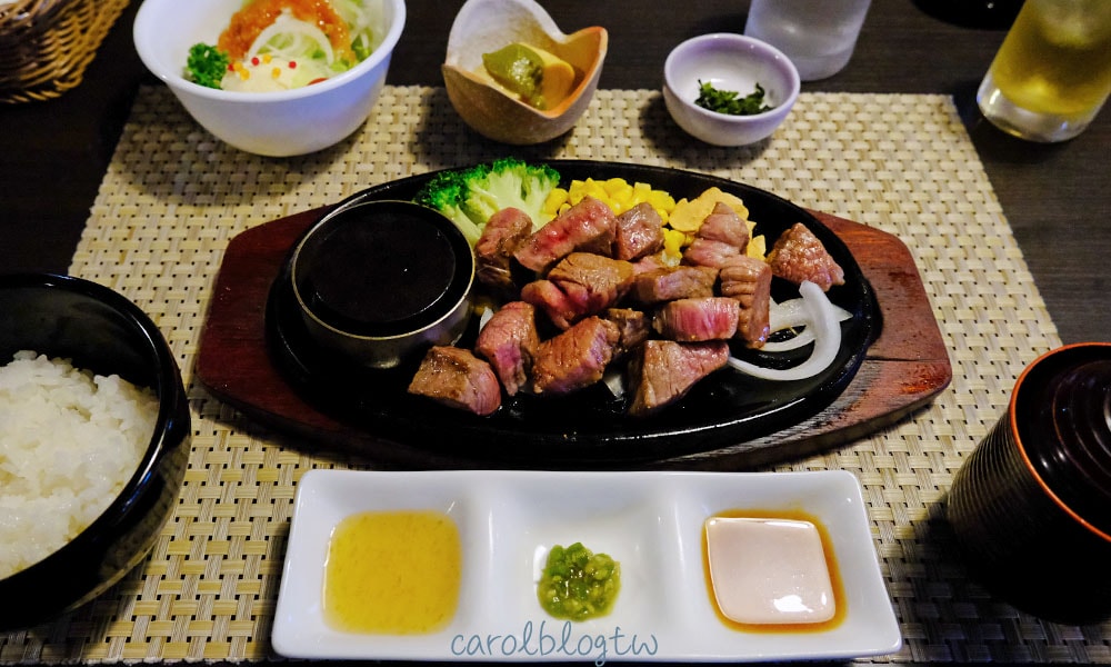 高千穗牛燒肉和 牛排套餐