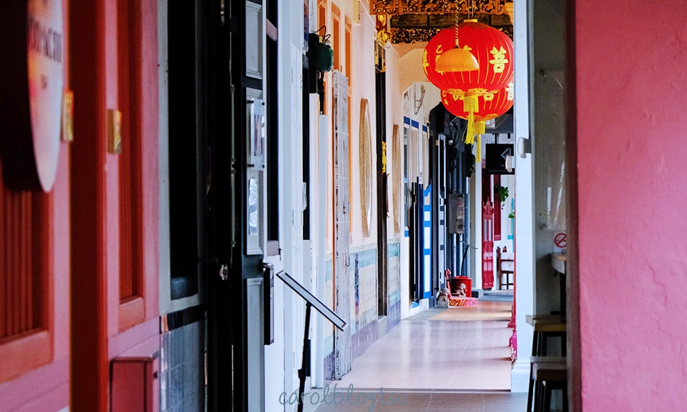 新加坡唐人街的街景