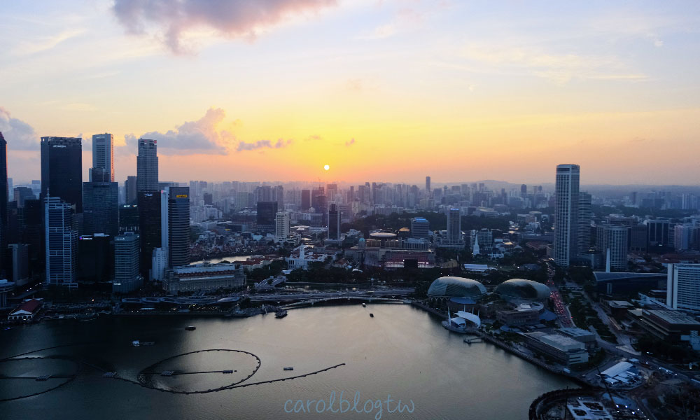 金沙空中花園高空觀景台 新加坡市景