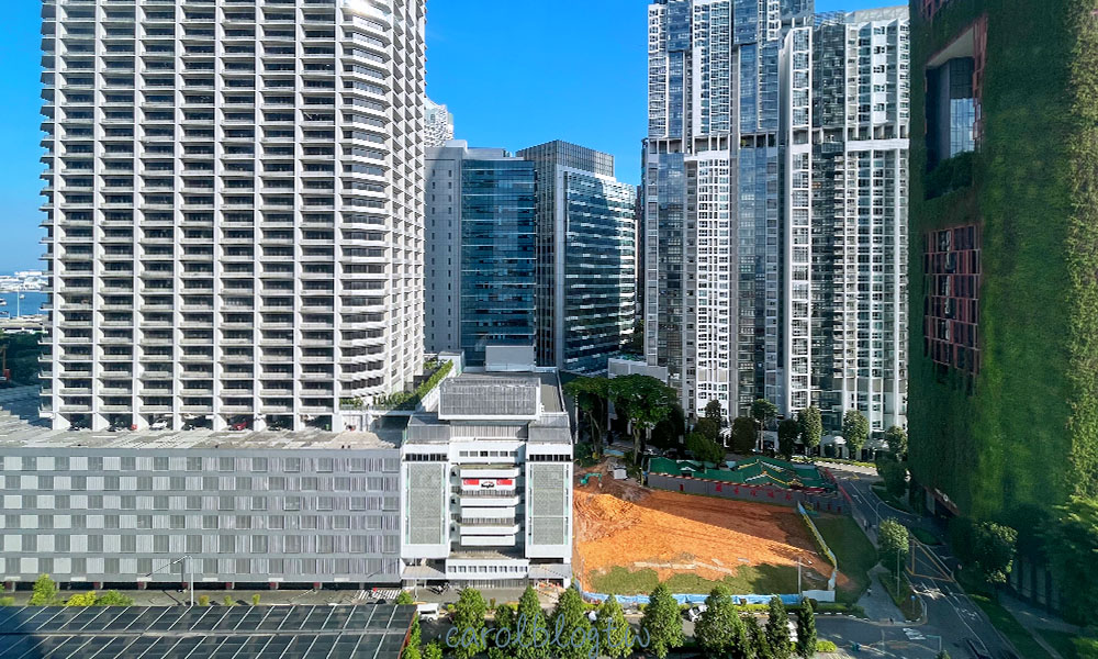 SOFITEL索菲特飯店窗景