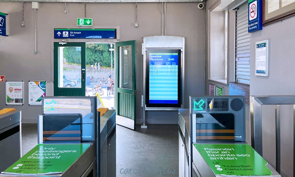 【愛爾蘭鐵路攻略】購票教學、便宜車票查詢、路線、實際搭乘火車 - 第10張圖