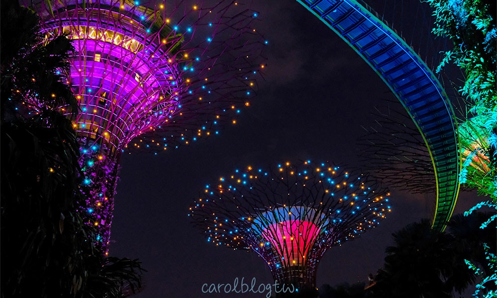 濱海灣花園超級樹燈光秀