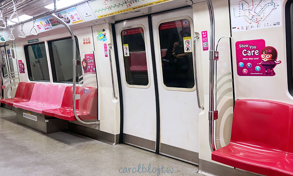 新加坡地鐵車廂