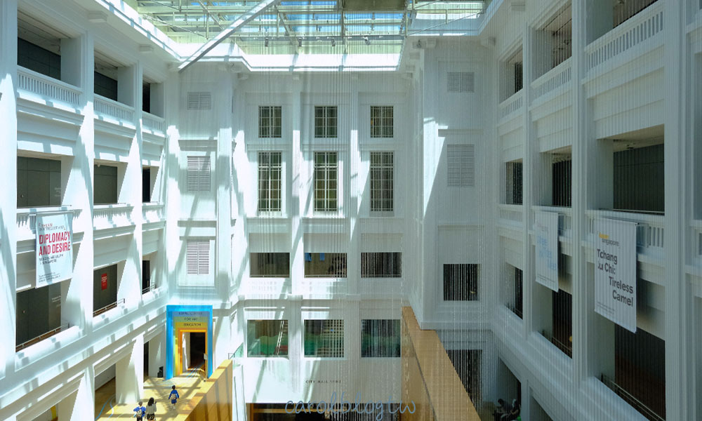 新加坡國家美術館建築內部