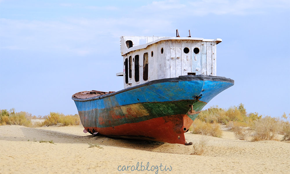 鹹海 船的墳場 Moynak ships graveyard