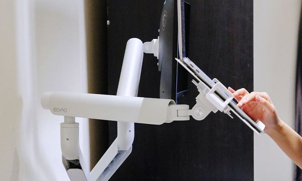 螢幕支架推薦|COFO無重力螢幕懸臂優缺點,輕鬆配合各種工作模式 - 第1張圖 COFO無重力螢幕懸臂