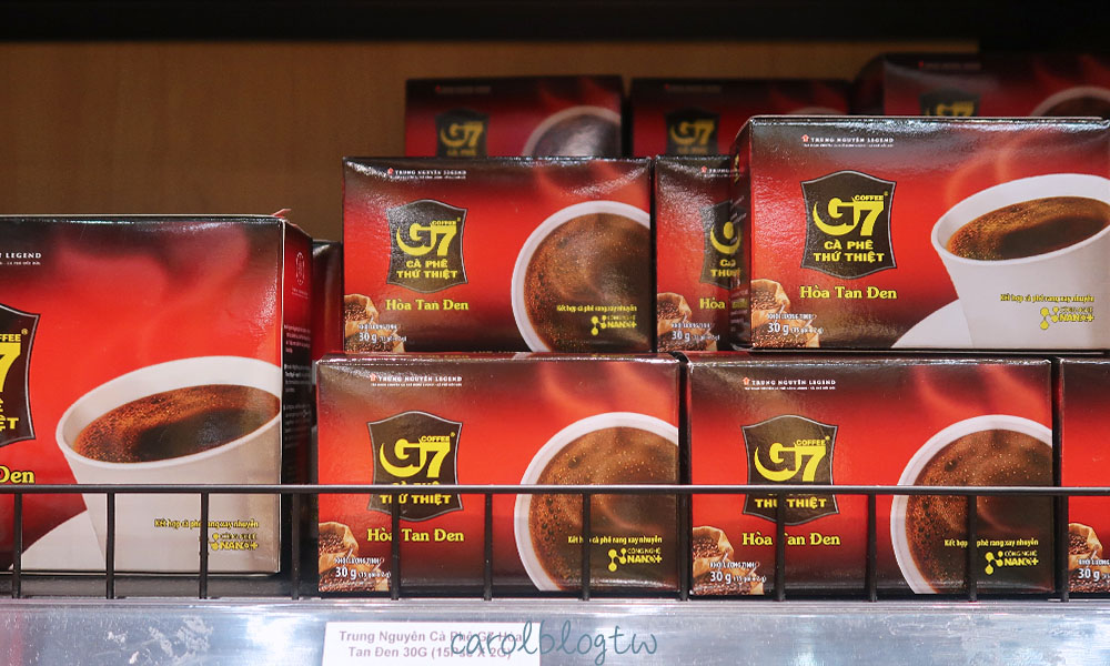 富國島必買|15種富國島伴手禮推薦!糯米紙、椰子餅乾超好吃 - 第6張圖 越南咖啡品牌G7