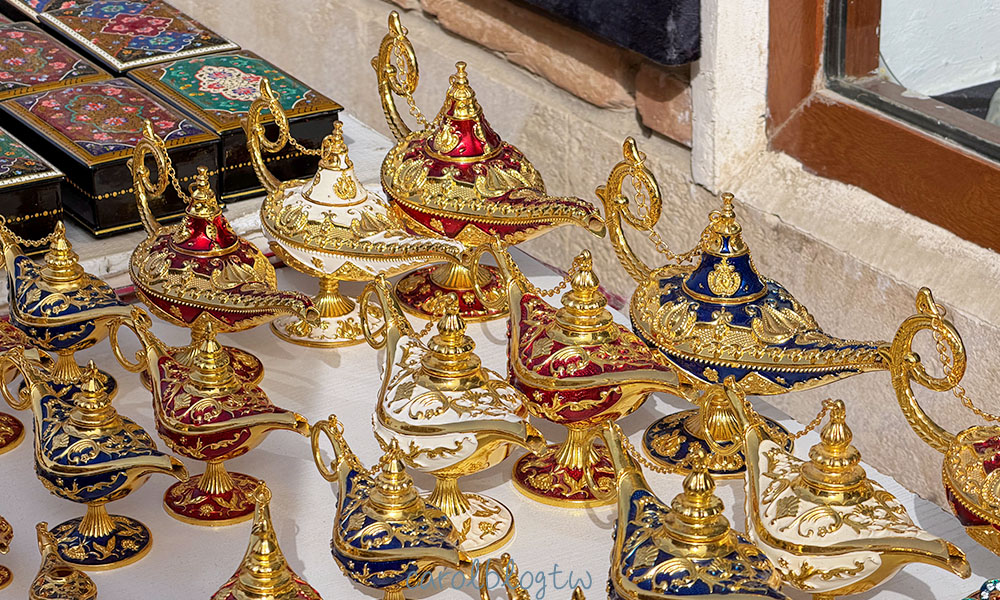 烏茲別克地區限定紀念品 布哈拉神燈