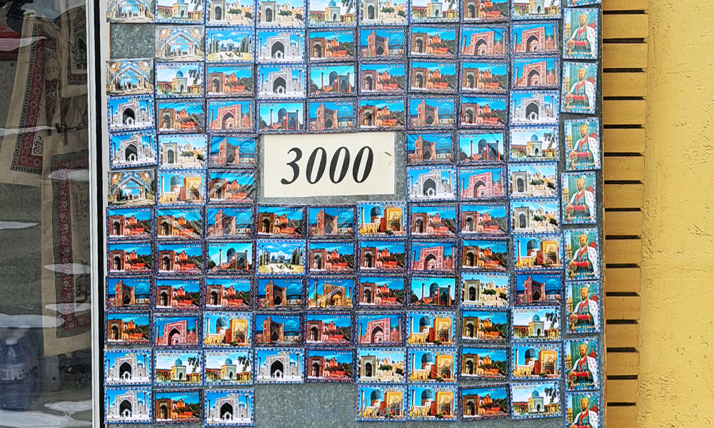 烏茲別克紀念品磁鐵