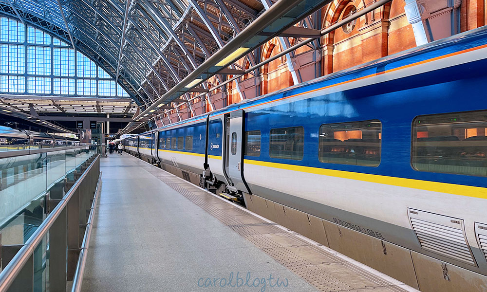 倫敦到巴黎交通方式:5種交通費用、花費時間、實際搭乘心得分享 - 第3張圖 搭歐洲之星到巴黎