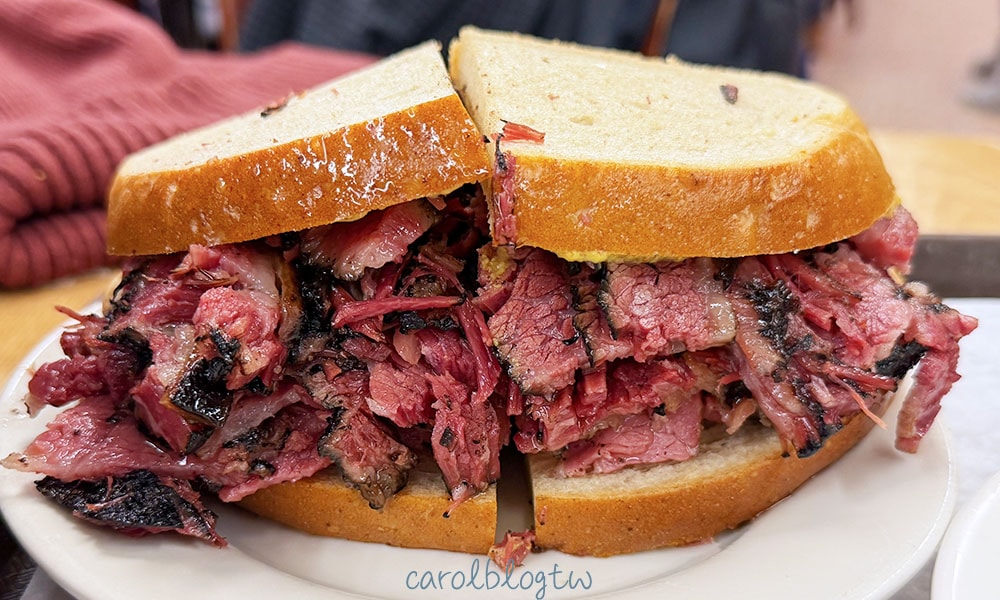 紐約必吃 Katz's Delicatessen 牛肉三明治