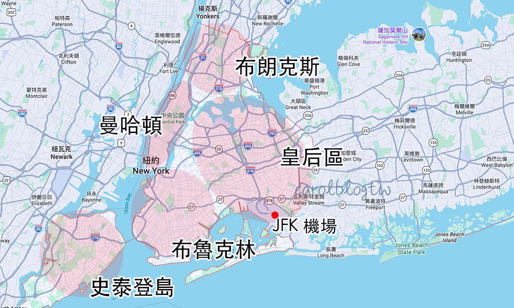 紐約治安分享2026|紐約安全嗎?女生一個人玩紐約沒問題! - 第2張圖 紐約分區治安