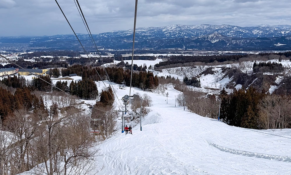 妙高新井樂天滑雪渡假村雪道