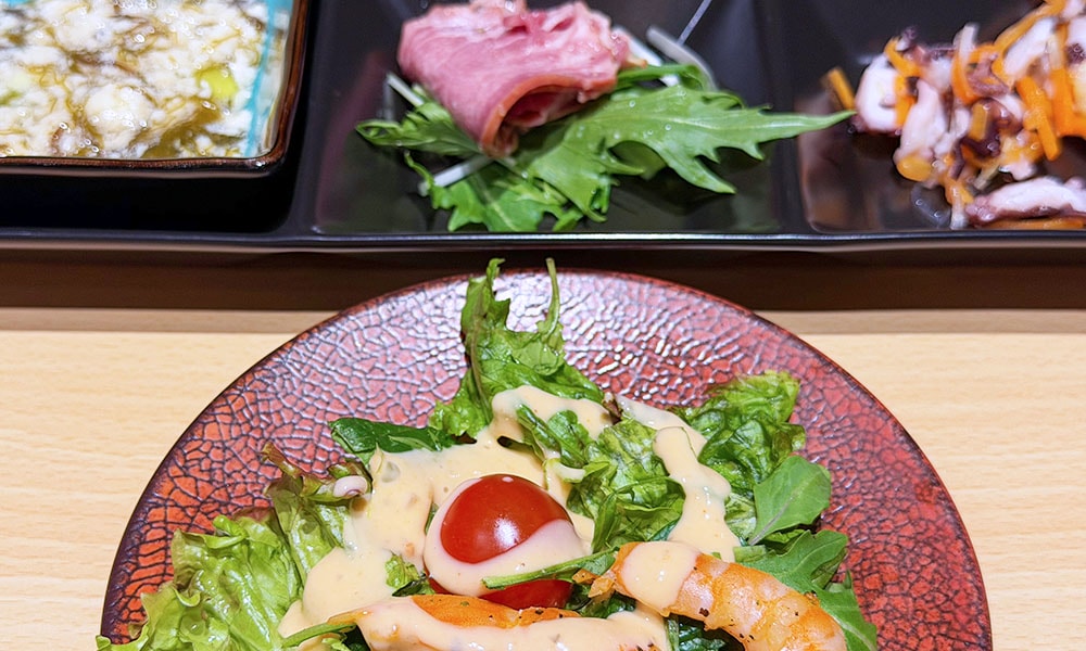 新井樂天度假村 涮涮鍋料理前菜