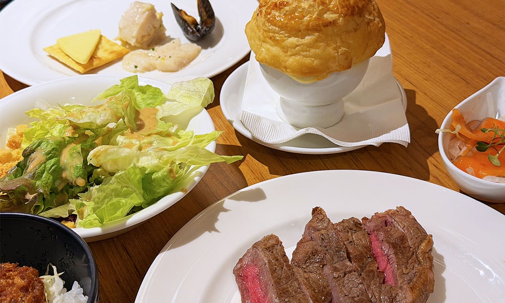新井樂天度假村 現煎牛排