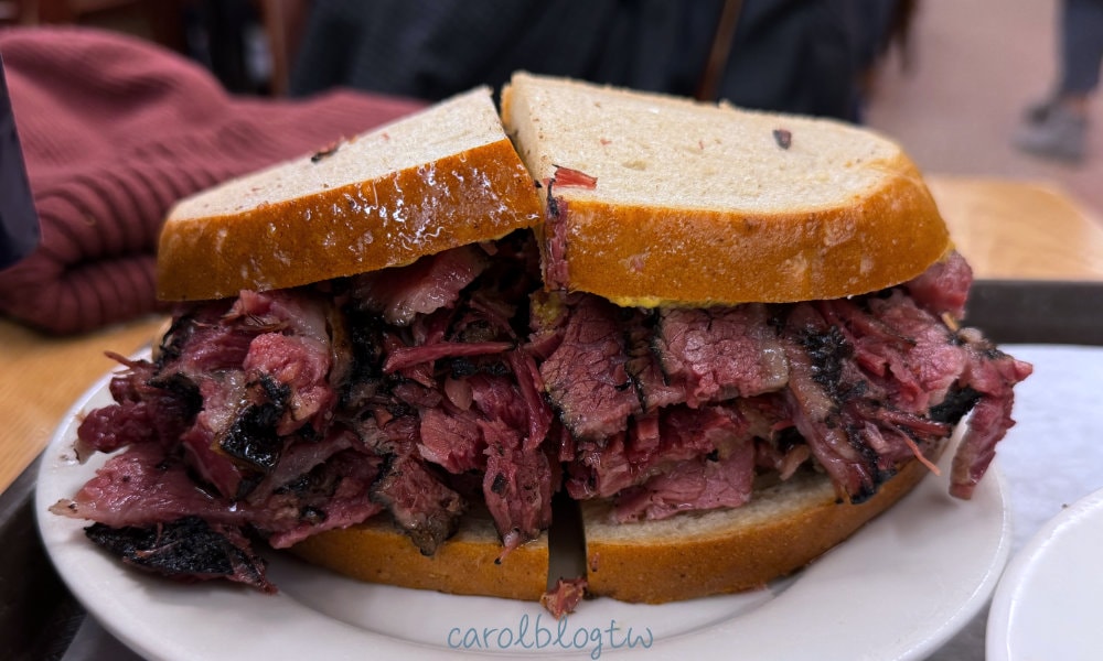 紐約美食餐廳推薦 Katz’s Delicatessen 紐約牛肉三明治