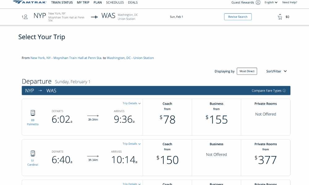 美國國鐵票種