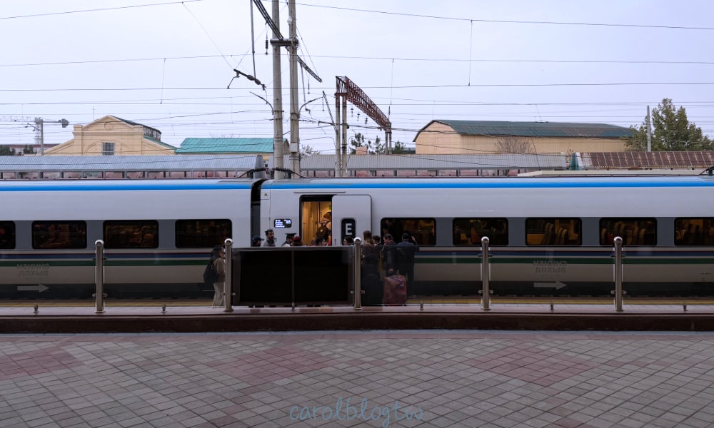 Read more about the article 烏茲別克火車攻略2026｜訂票教學、時刻表查詢、高鐵＆臥鋪火車實際搭乘