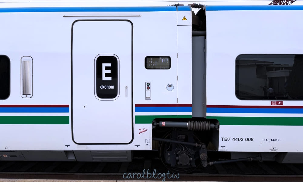 烏茲別克高鐵列車外觀