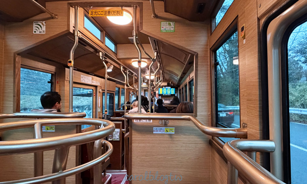 盧葡兒公車的內部裝潢